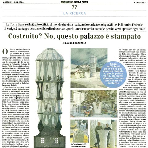 Corriere della Sera - Tor Alva