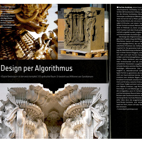 Page: Design per Algorithmus - Michael Hansmeyer